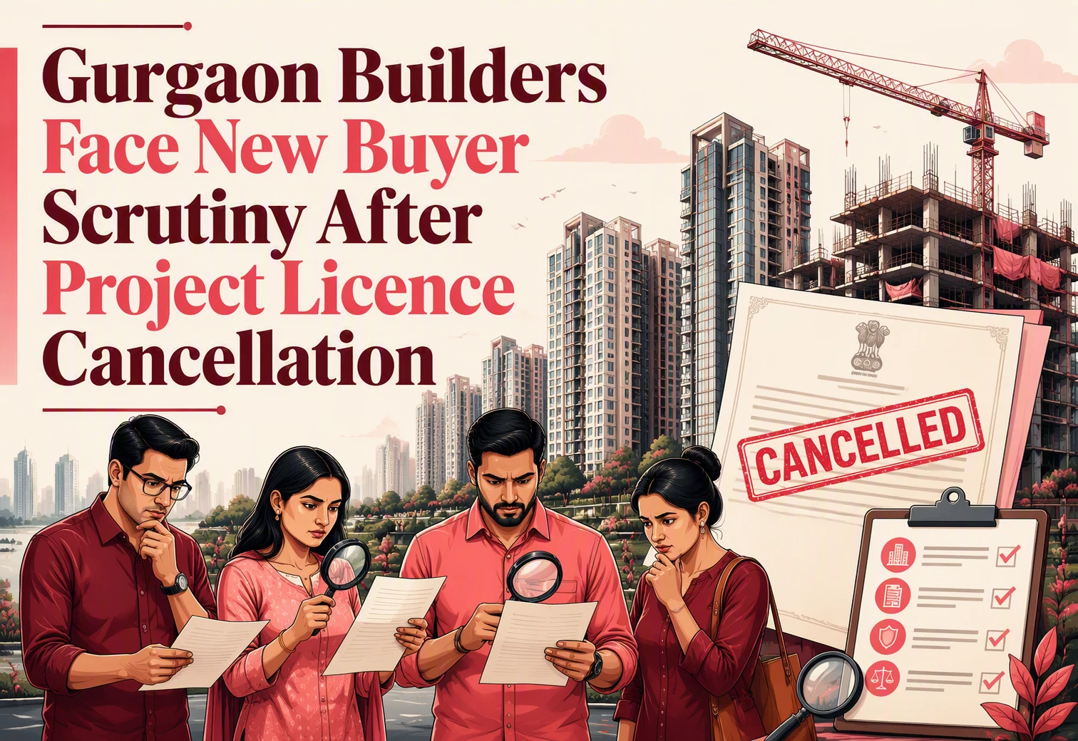 Gurgaon Builders Face New Buyer Scrutiny After Project Licence Cancellation