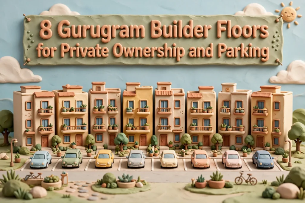 8 Gurugram Builder Floors for Private Ownership and Parking