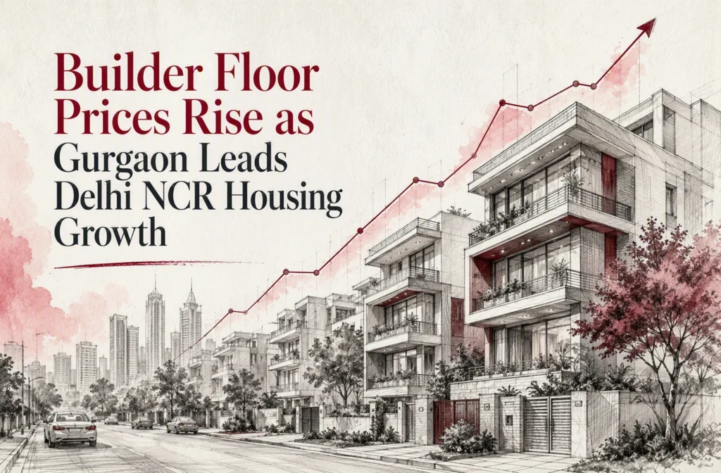 Builder Floor Prices Rise as Gurgaon Leads Delhi NCR Housing Growth