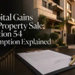 Capital Gains on Property Sale: Section 54 Exemption Explained