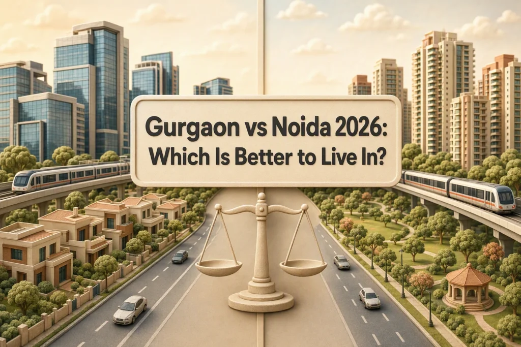 Gurgaon vs Noida 2026: Which Is Better to Live In?