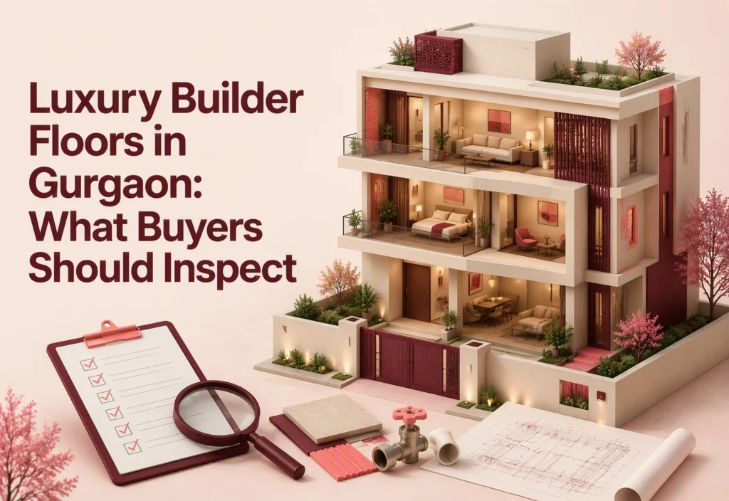 Luxury Builder Floors in Gurgaon: What Buyers Should Inspect