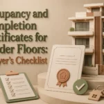 Occupancy and Completion Certificates for Builder Floors: A Buyer's Checklist