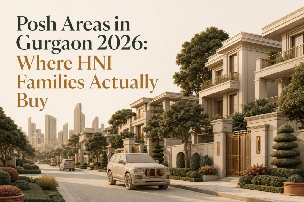 Posh Areas in Gurgaon 2026: Where HNI Families Actually Buy