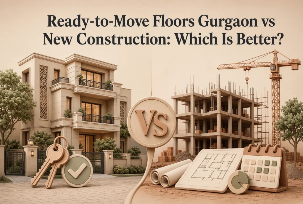 Ready-to-Move Floors Gurgaon vs New Construction: Which Is Better?