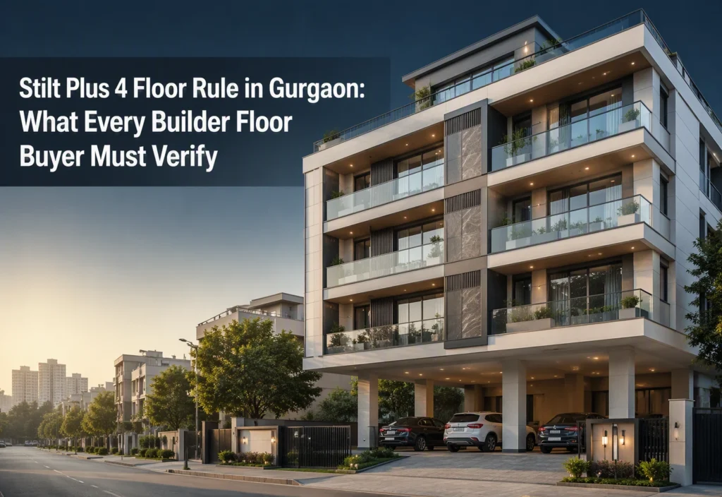 Stilt Plus 4 Floor Rule in Gurgaon: What Every Builder Floor Buyer Must Verify