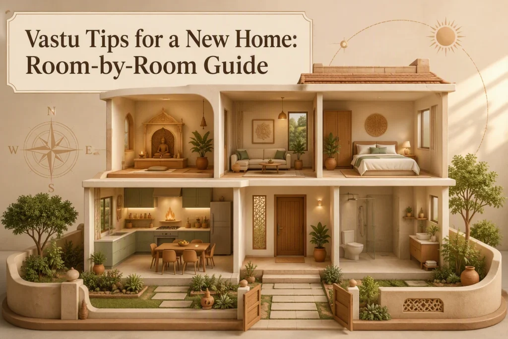 Vastu Tips for a New Home: Room-by-Room Guide