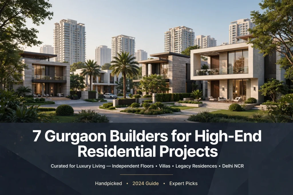 7 Gurgaon Builders for High-End Residential Projects