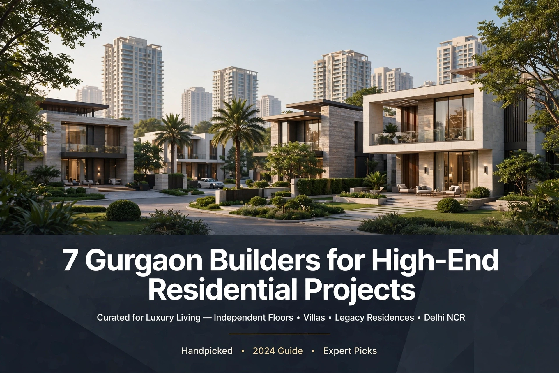7 Gurgaon Builders for High-End Residential Projects