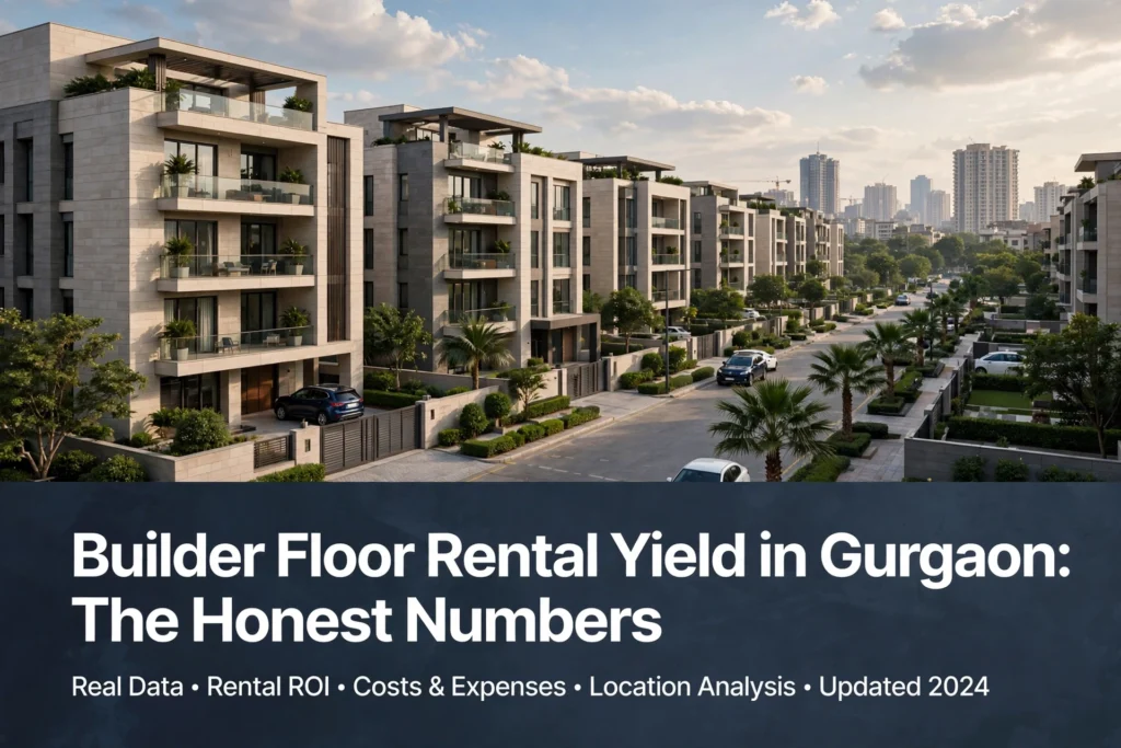 Builder Floor Rental Yield in Gurgaon: The Honest Numbers