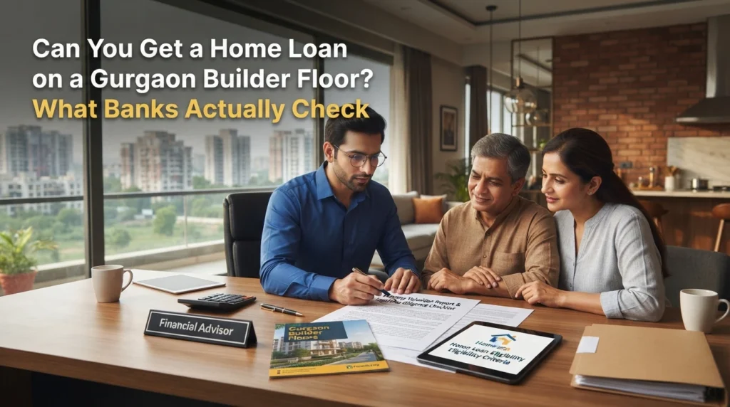 Can You Get a Home Loan on a Gurgaon Builder Floor? What Banks Actually Check