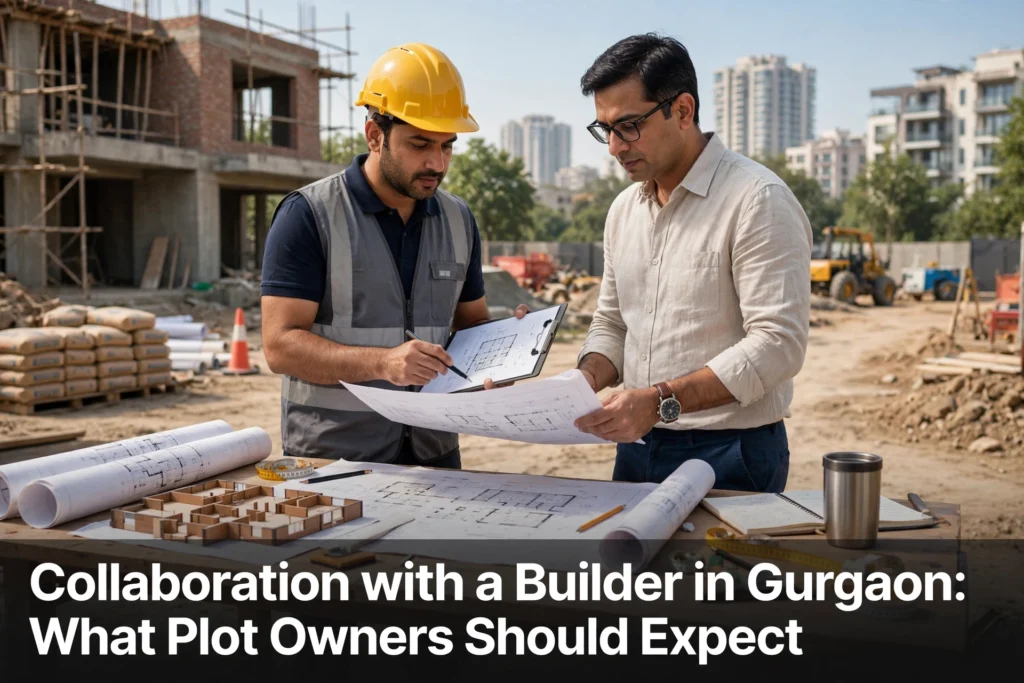 Collaboration with a Builder in Gurgaon: What Plot Owners Should Expect