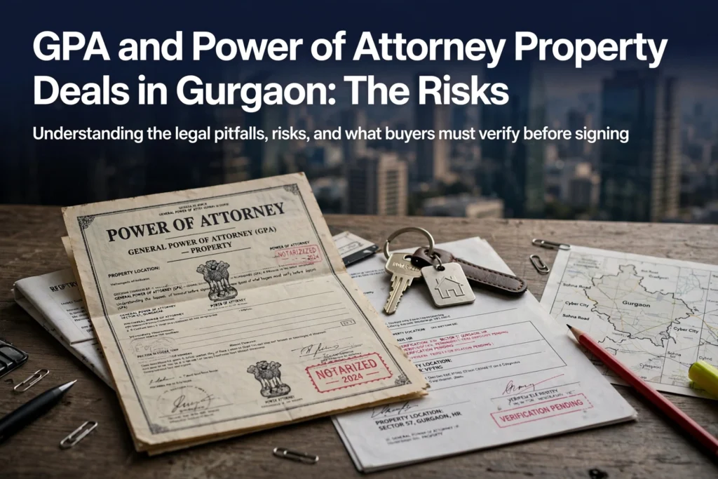 GPA and Power of Attorney Property Deals in Gurgaon: The Risks