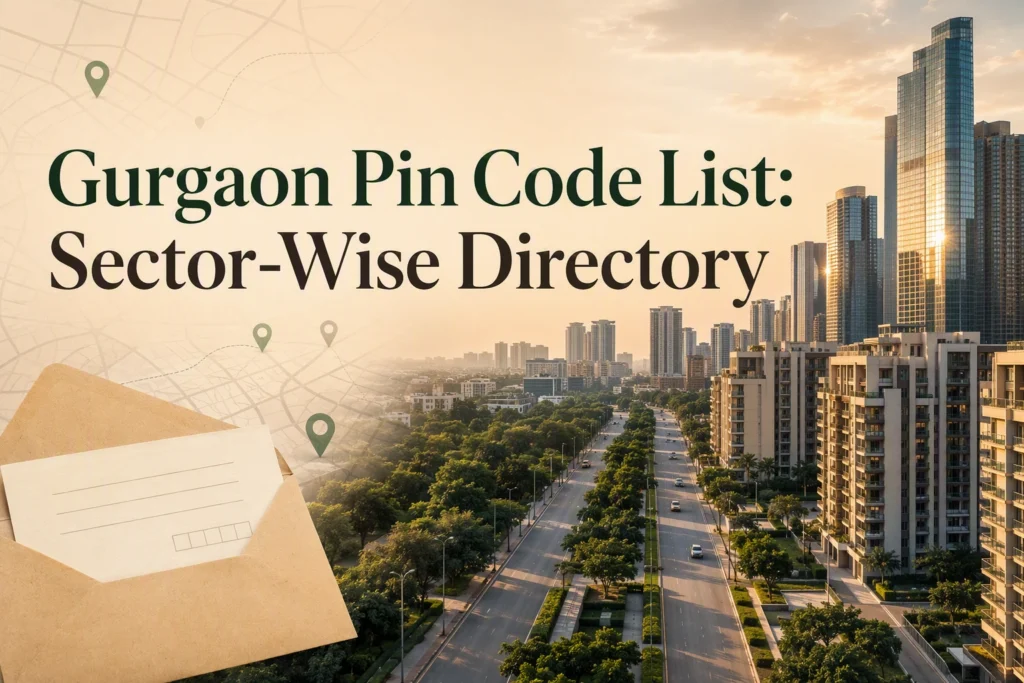 Gurgaon Pin Code List: Sector-Wise Directory