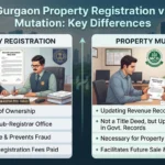 Gurgaon Property Registration vs Mutation: Key Differences