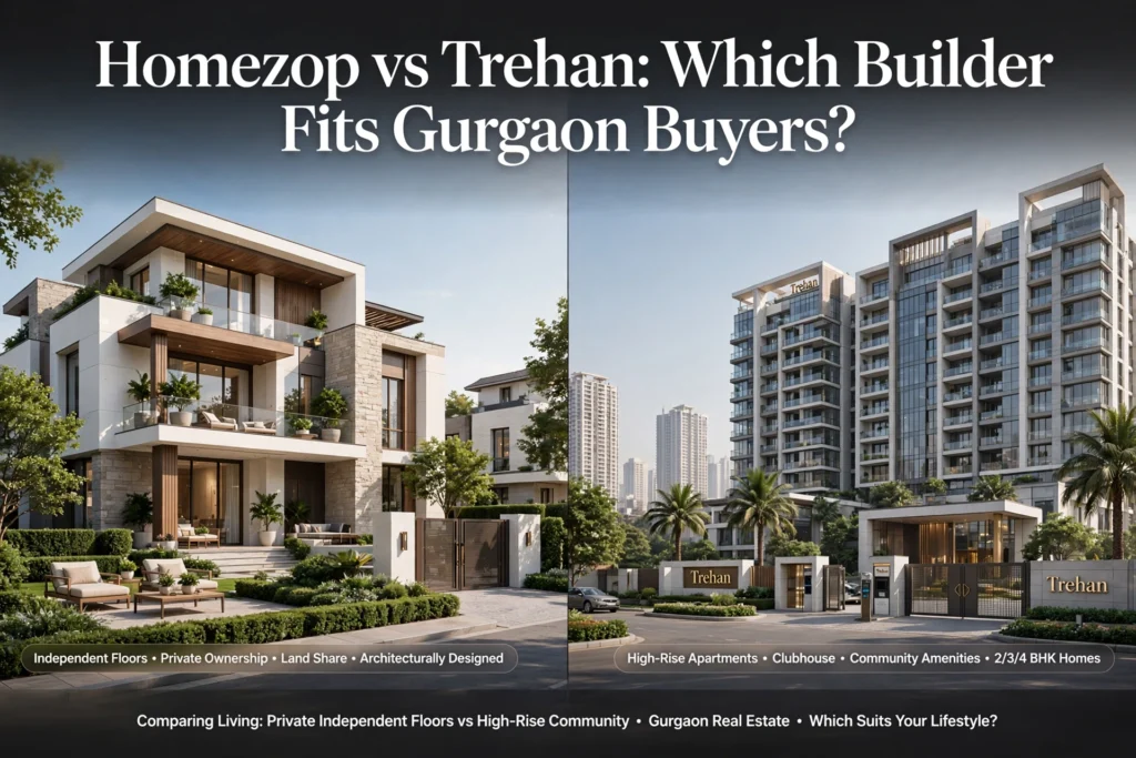 Homezop vs Trehan: Which Builder Fits Gurgaon Buyers?