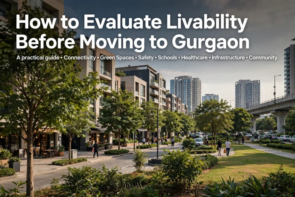 How to Evaluate Livability Before Moving to Gurgaon