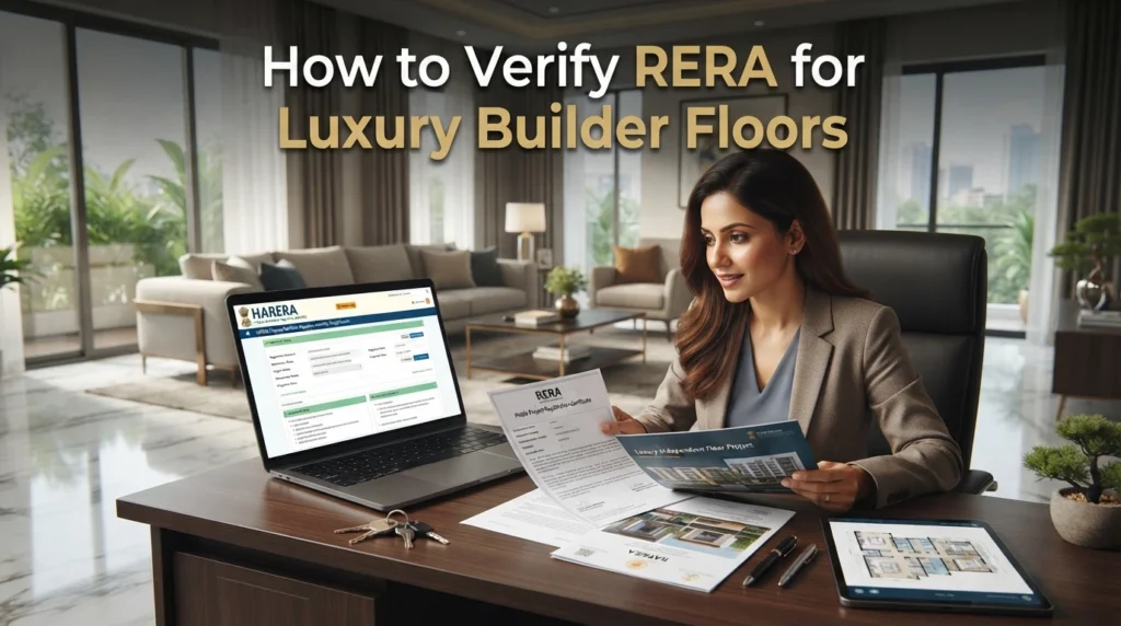 How to Verify RERA for Luxury Builder Floors
