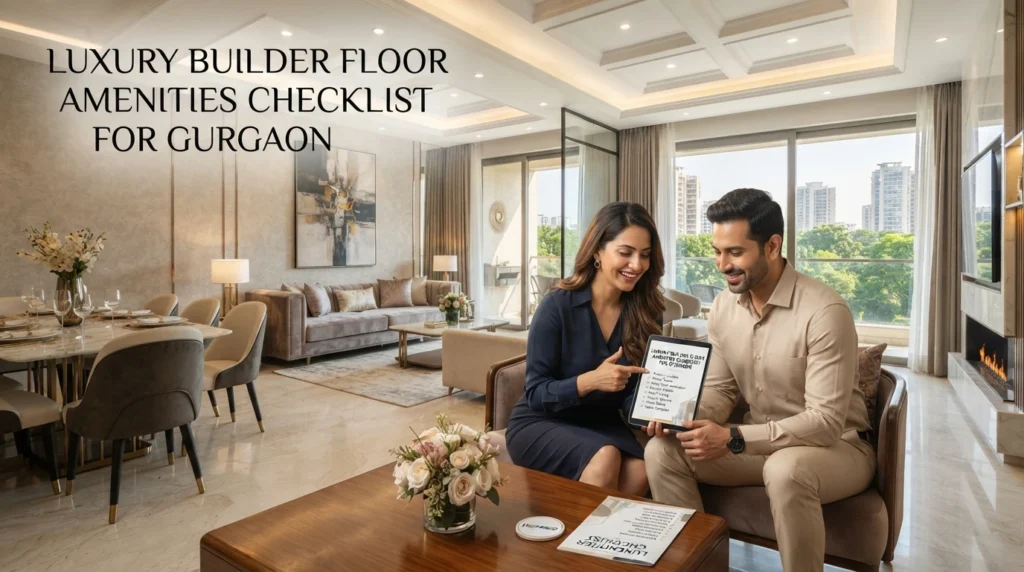 Luxury Builder Floor Amenities Checklist for Gurgaon