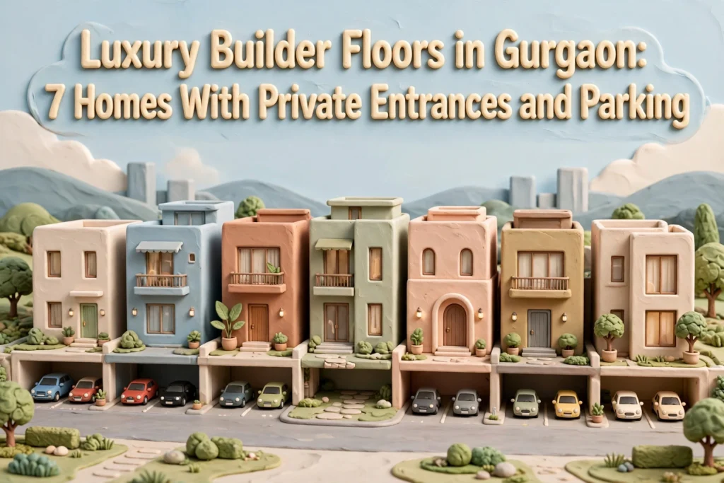 Luxury Builder Floors in Gurgaon: 7 Homes With Private Entrances and Parking