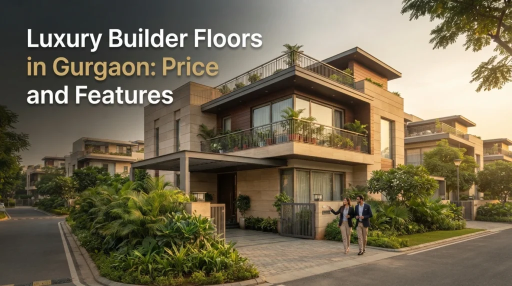 Luxury Builder Floors in Gurgaon: Price and Features