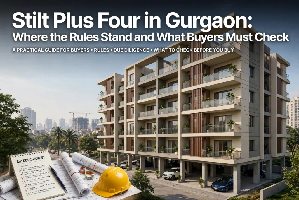 Stilt Plus Four in Gurgaon: Where the Rules Stand and What Buyers Must Check