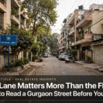 The Lane Matters More Than the Floor: How to Read a Gurgaon Street Before You Buy