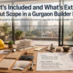 What's Included and What's Extra: Fit-Out Scope in a Gurgaon Builder Floor