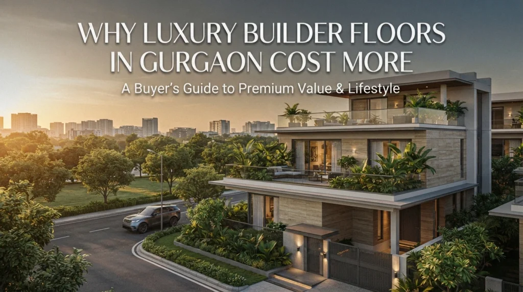 Why Luxury Builder Floors in Gurgaon Cost More